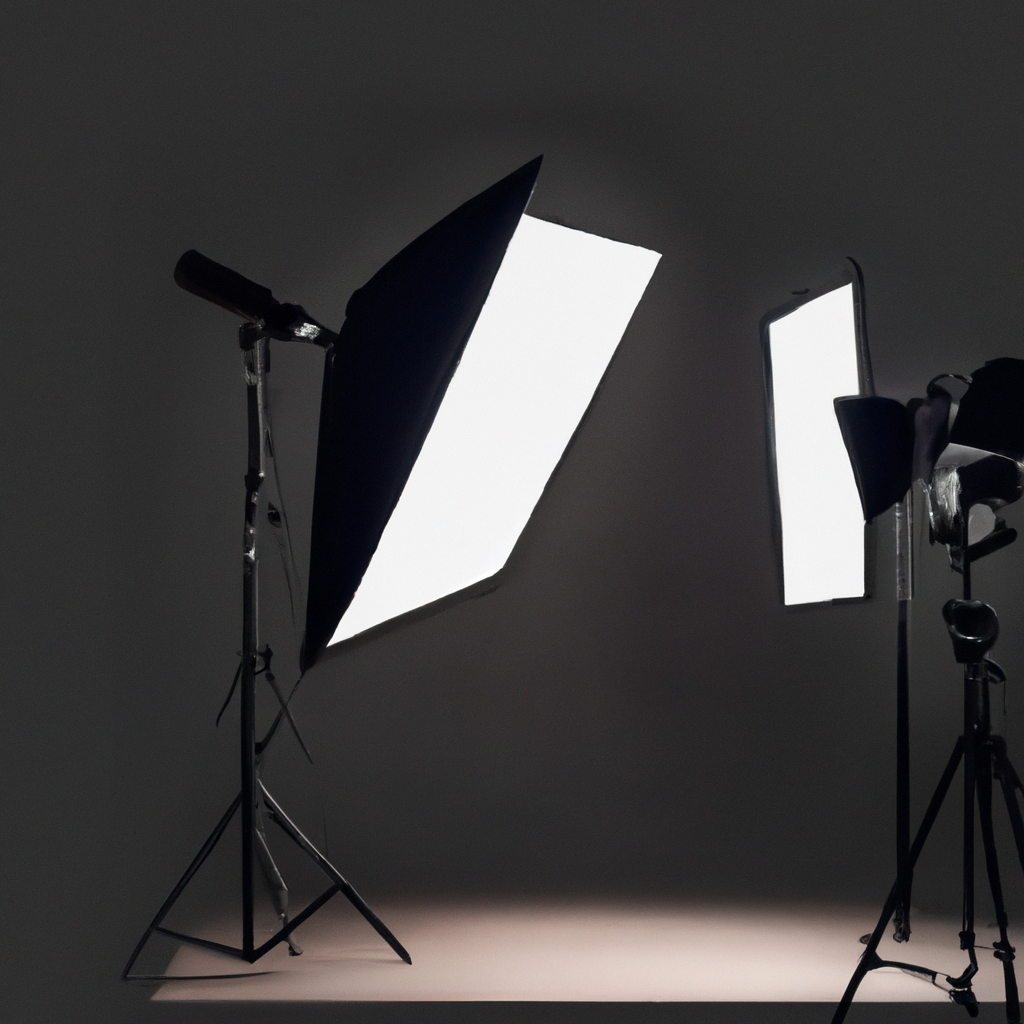 Nuestro estudio en Santiago, con iluminación profesional