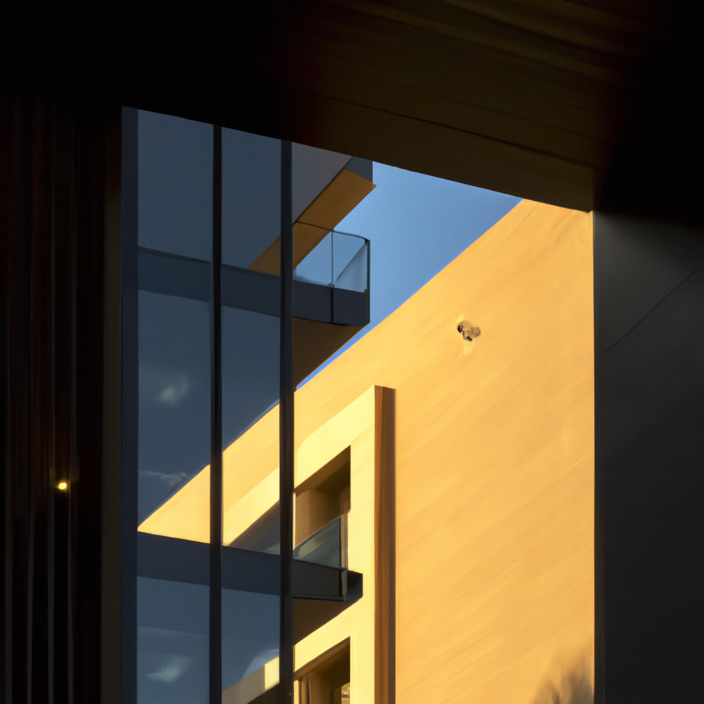 Retrato ambiental minimalista con luz natural en Santiago