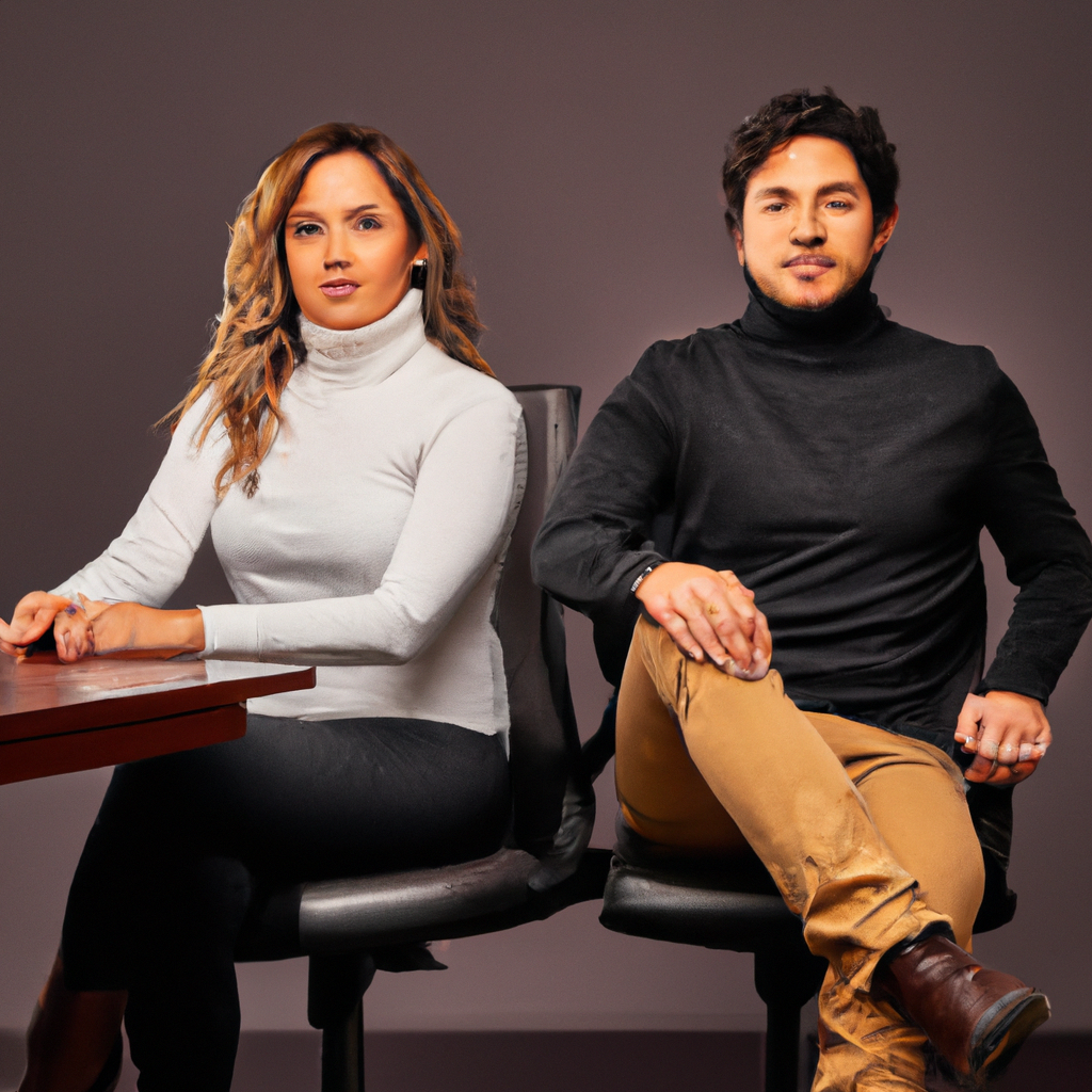 Retratos corporativos minimalistas de equipo en oficina